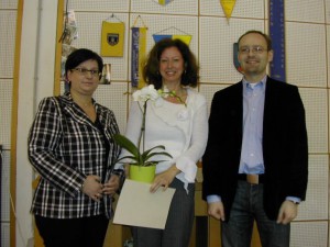 Obfrau Andrea Beisteiner, Heidi Decker und Ing. Josef Pleil